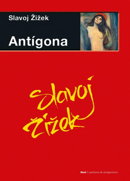 Cover of the book Antígona by Slavoj Zizek, Ediciones Akal