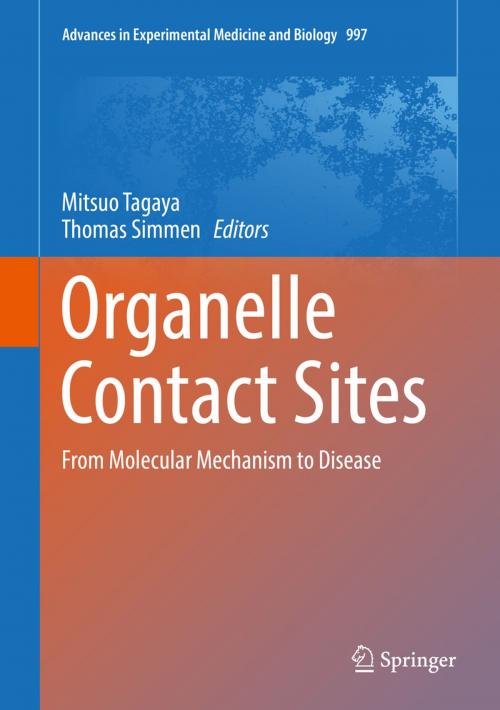 Cover of the book Organelle Contact Sites by , Springer Singapore