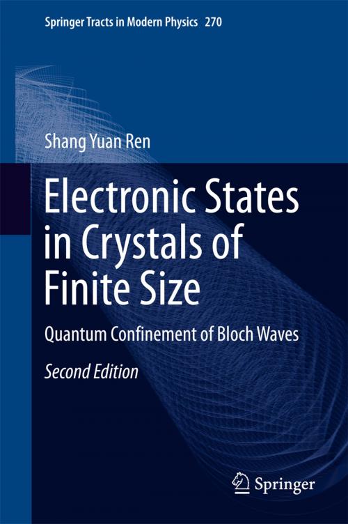 Cover of the book Electronic States in Crystals of Finite Size by Shang Yuan Ren, Springer Singapore