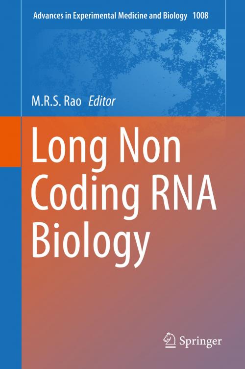 Cover of the book Long Non Coding RNA Biology by , Springer Singapore