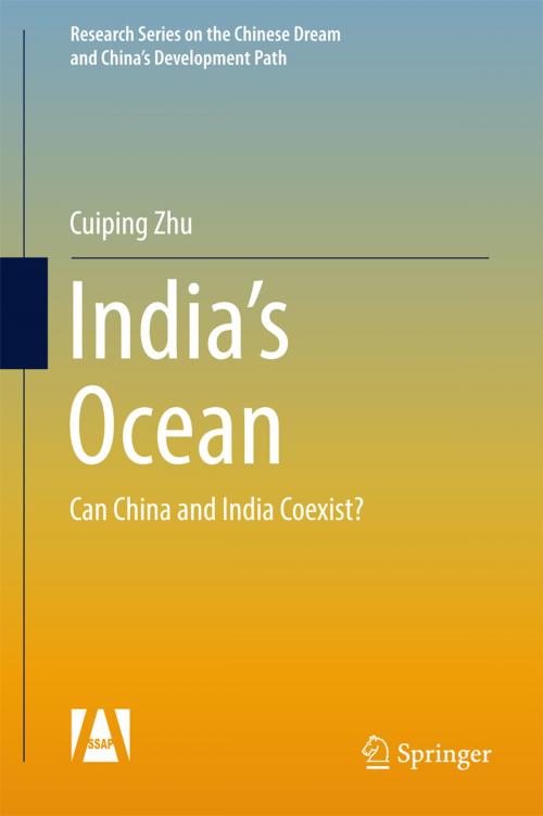 Cover of the book India’s Ocean by Cuiping Zhu, Springer Singapore