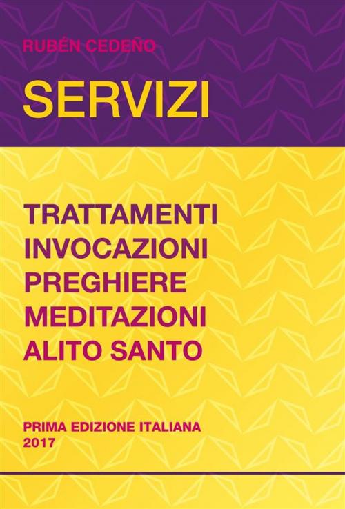 Cover of the book Servizi by Rubén Cedeño, Editorial Señora Porteña