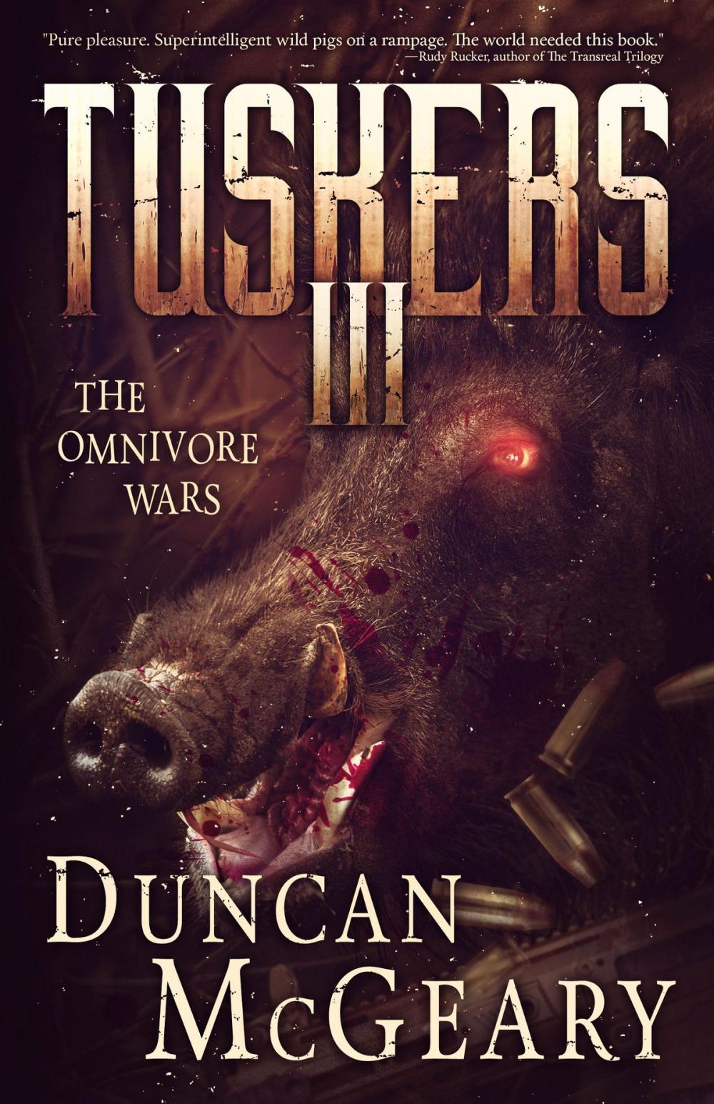 Big bigCover of Tuskers III: The Omnivore Wars