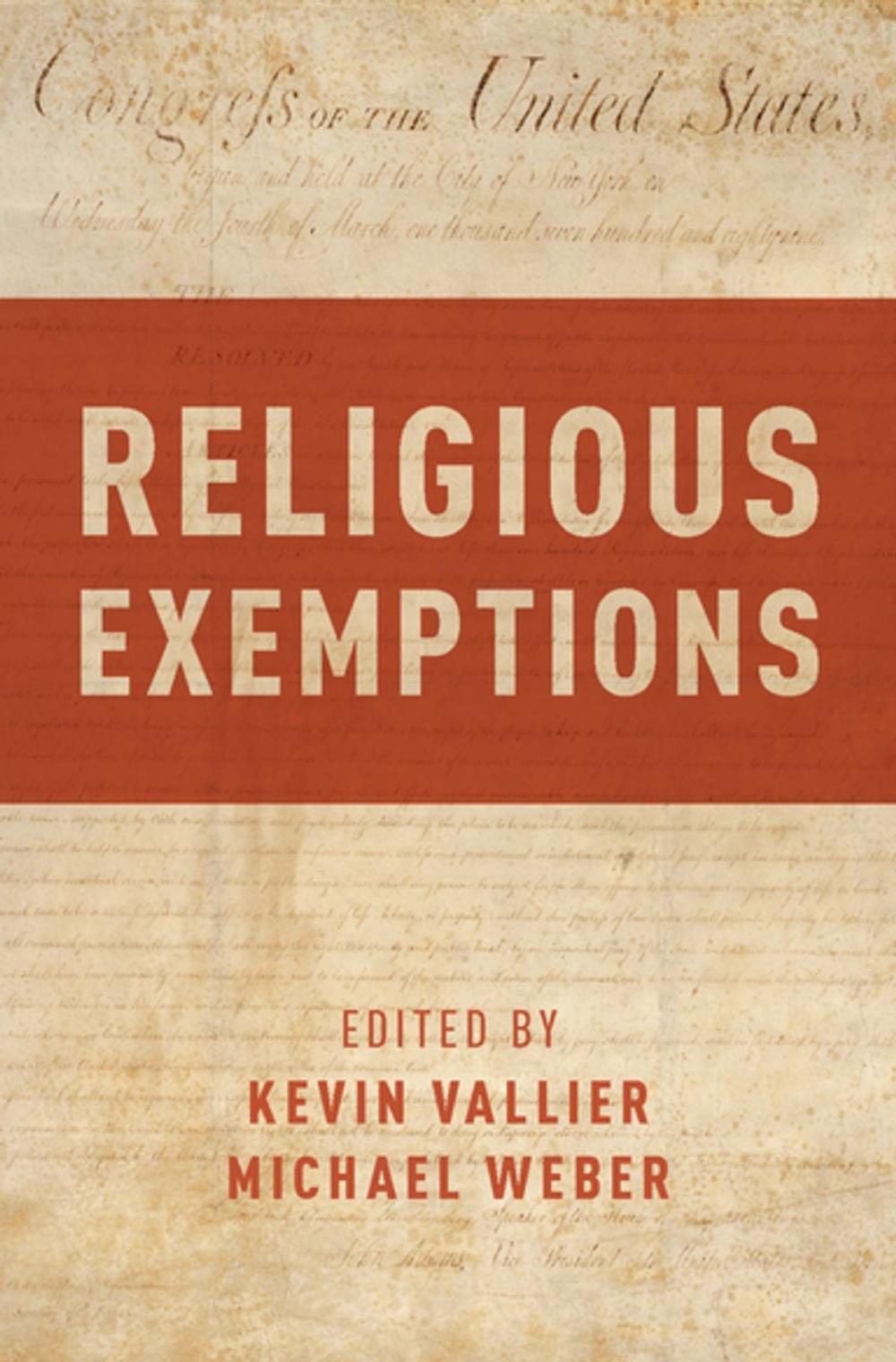 Big bigCover of Religious Exemptions