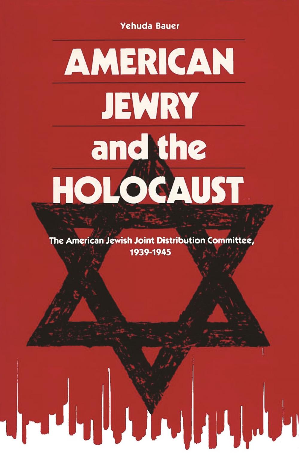 Big bigCover of American Jewry and the Holocaust