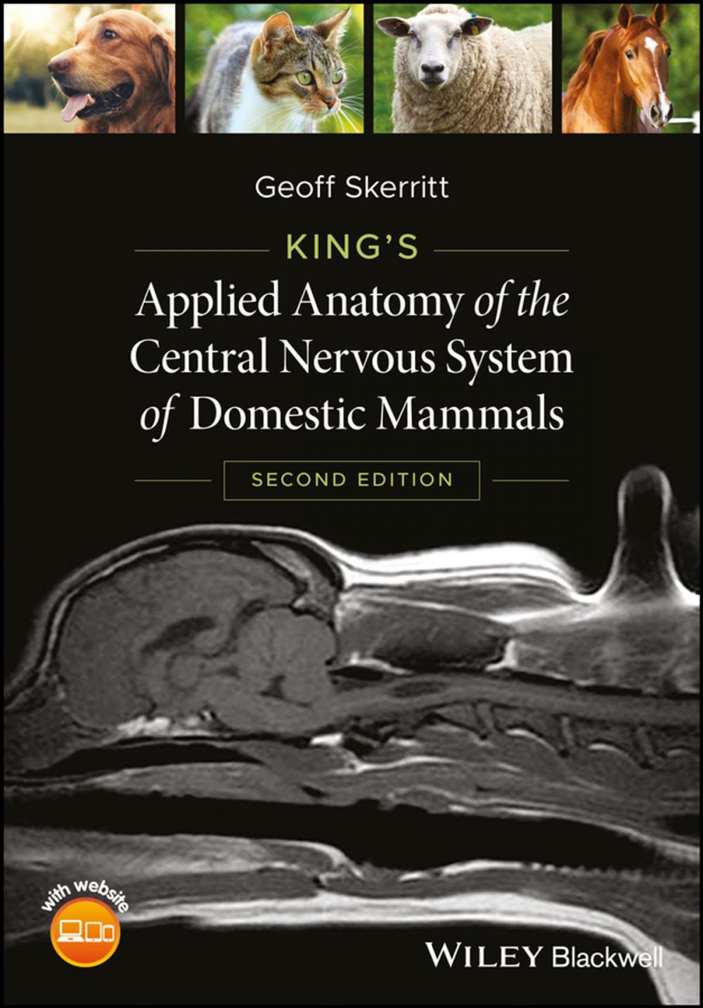 Big bigCover of King's Applied Anatomy of the Central Nervous System of Domestic Mammals