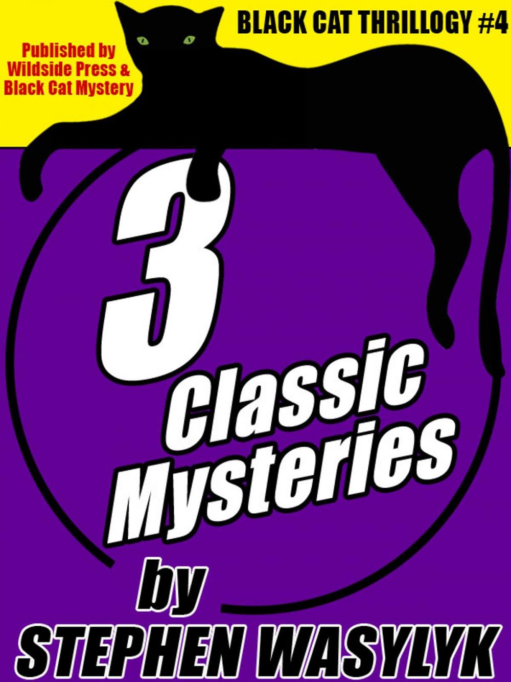 Big bigCover of Black Cat Thrillogy #4: 3 Mysteries by Stephen Wasylyk