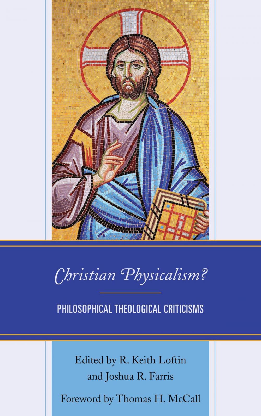 Big bigCover of Christian Physicalism?