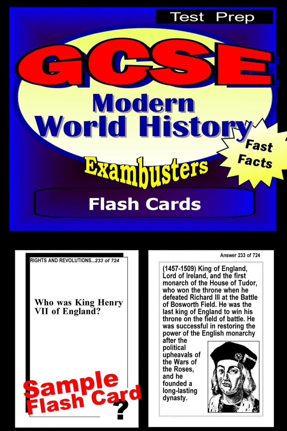 Big bigCover of GCSE Modern World History Test Prep Review--Exambusters Flash Cards