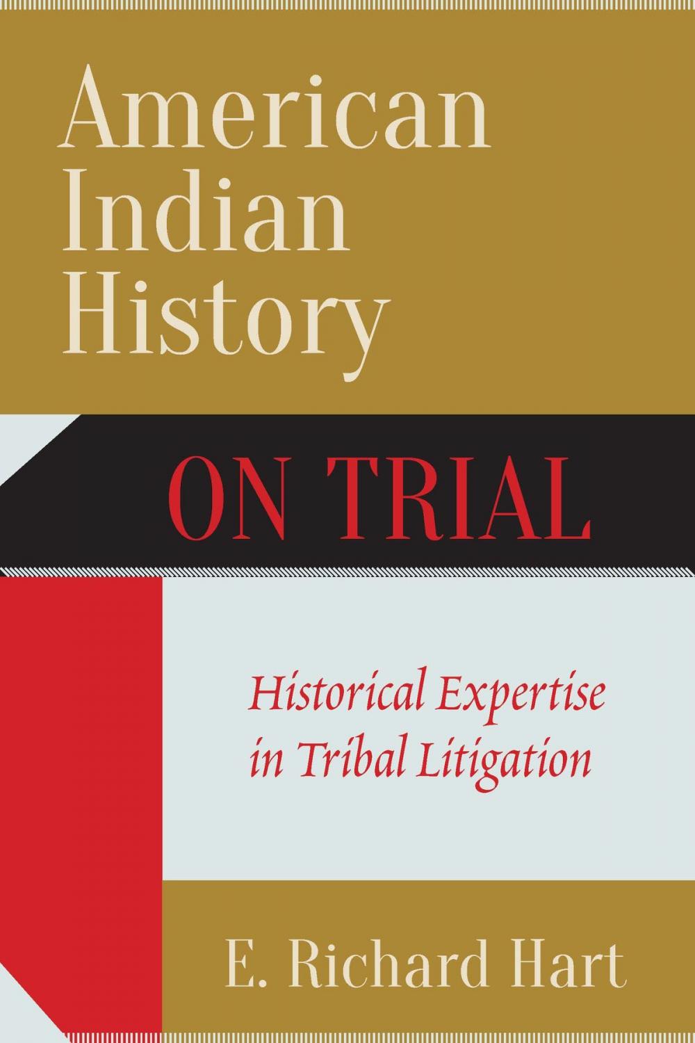 Big bigCover of American Indian History on Trial