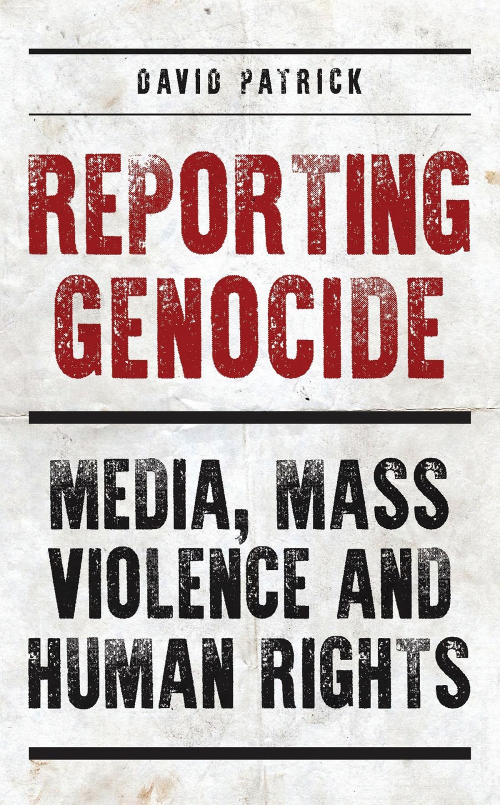 Big bigCover of Reporting Genocide