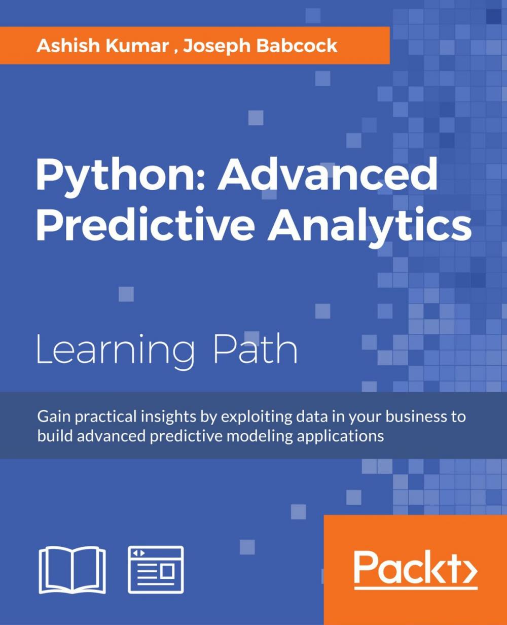 Big bigCover of Python: Advanced Predictive Analytics