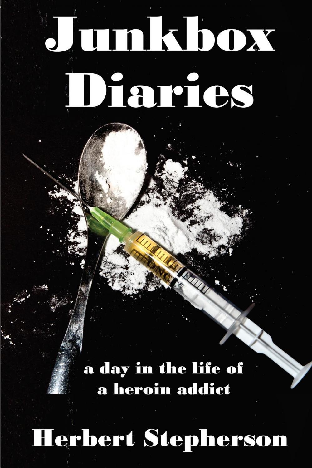 Big bigCover of Junkbox Diaries a day in the life of a heroin addict