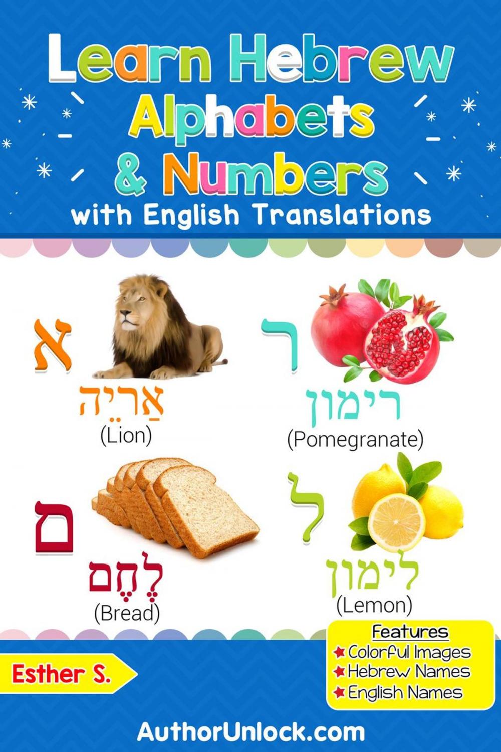 Big bigCover of Learn Hebrew Alphabets & Numbers
