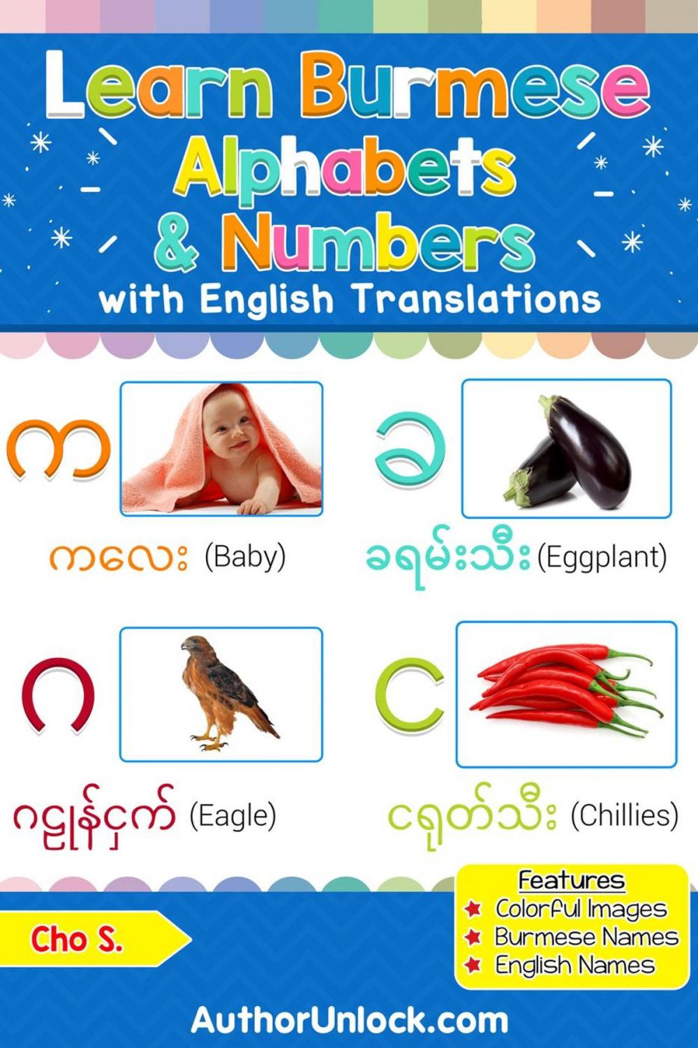Big bigCover of Learn Burmese Alphabets & Numbers