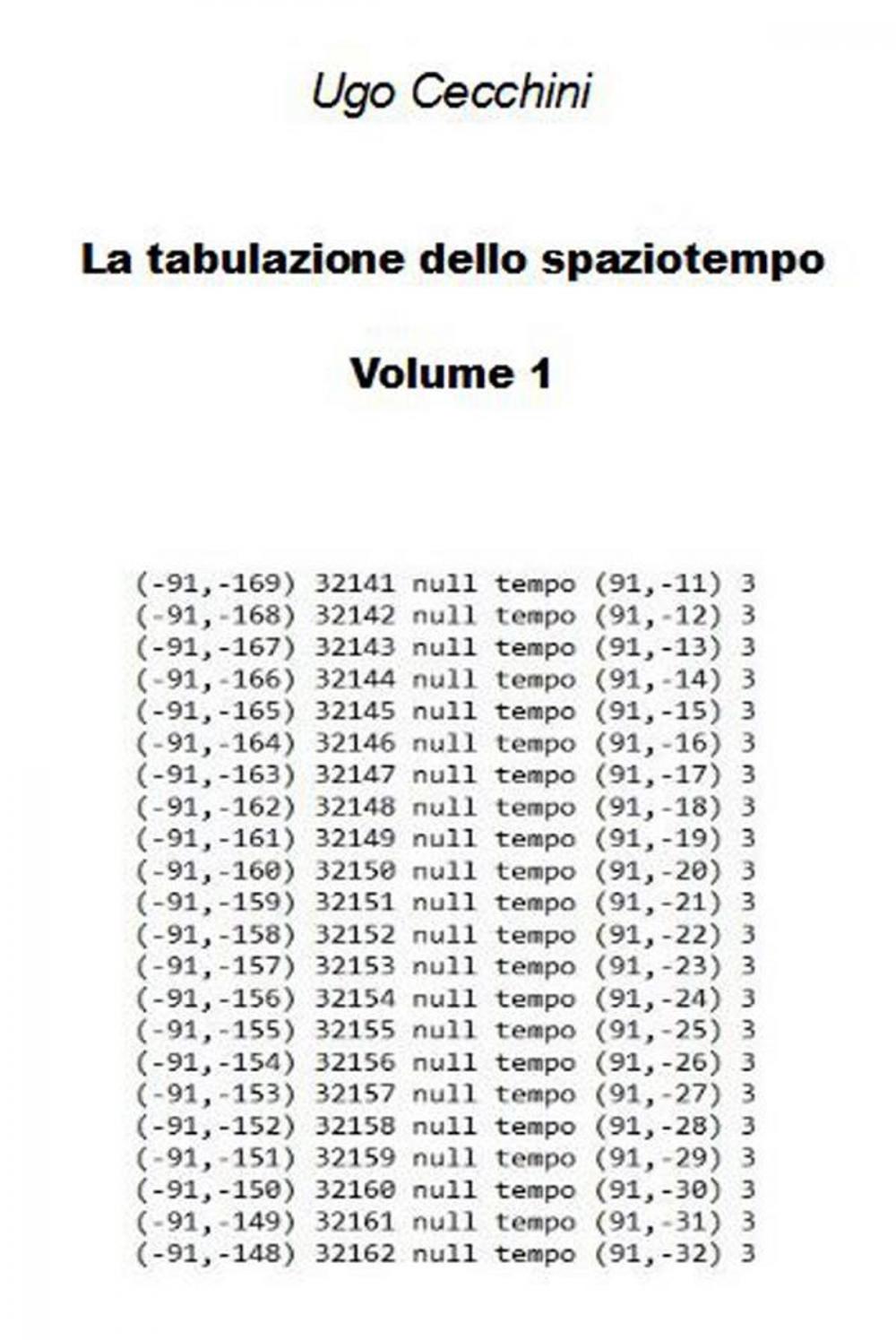 Big bigCover of La tabulazione dello spaziotempo volume 1