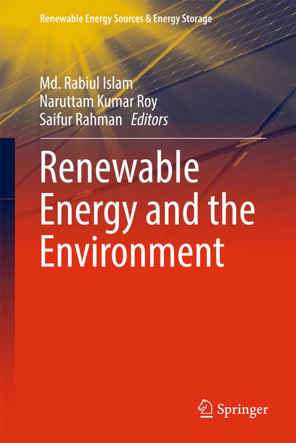 Big bigCover of Renewable Energy and the Environment