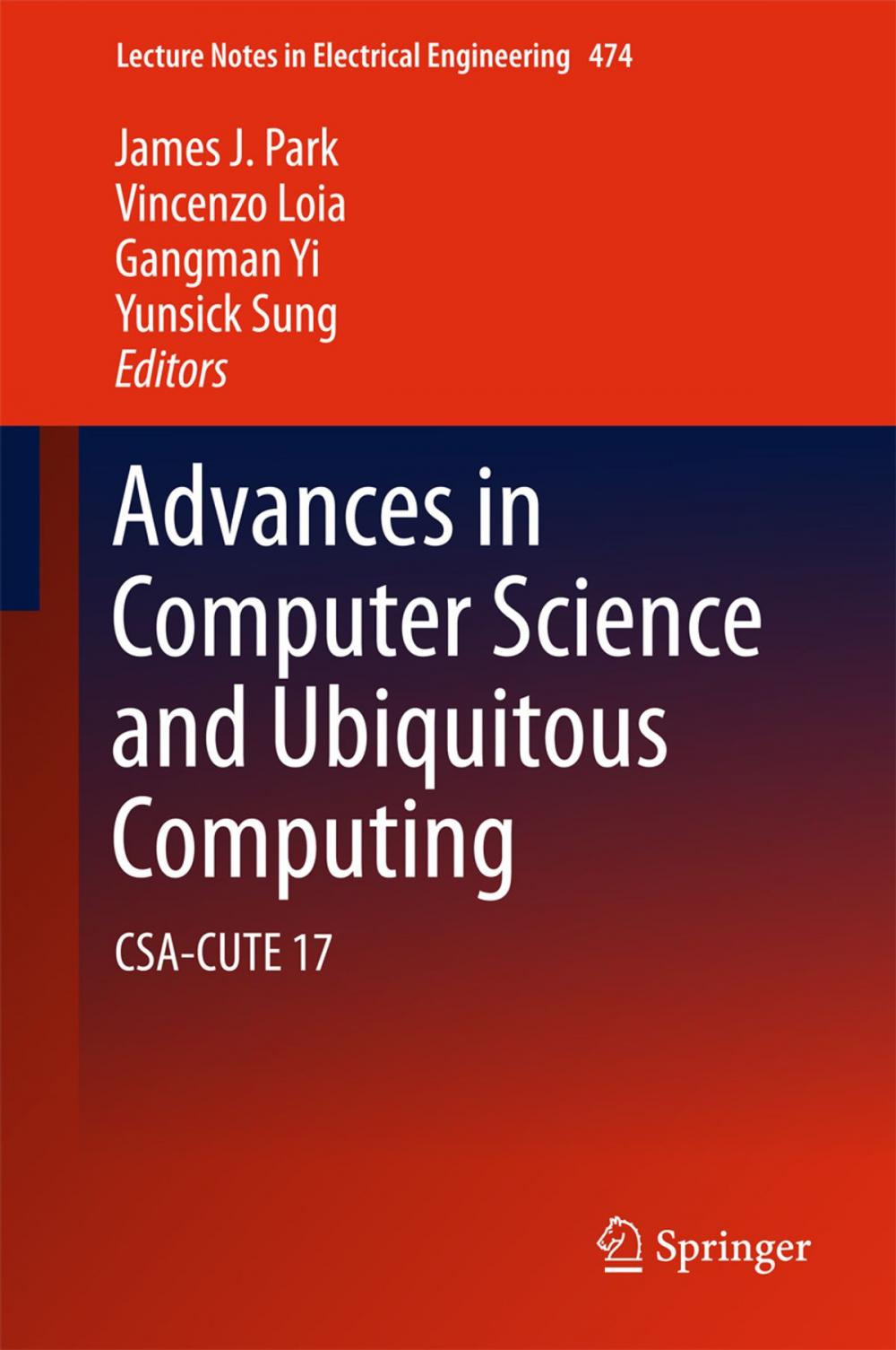 Big bigCover of Advances in Computer Science and Ubiquitous Computing