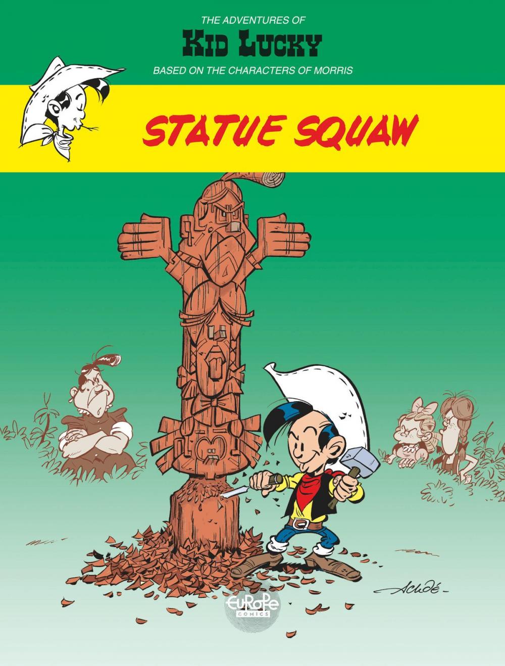 Big bigCover of Les Aventures de Kid Lucky d'après Morris - Volume 3 - Statue Squaw