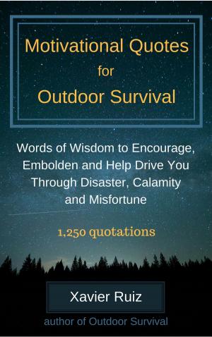 Cover of Motivational Quotes for Outdoor Survival