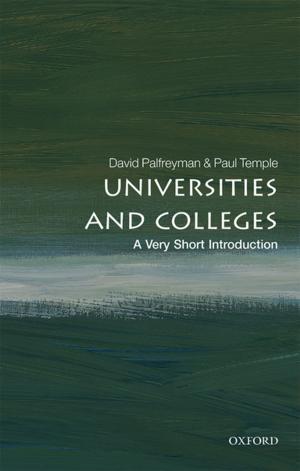Book cover of Universities and Colleges: A Very Short Introduction