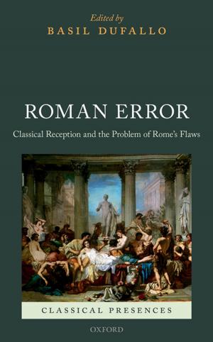 Cover of the book Roman Error by Erika Fischer-Lichte
