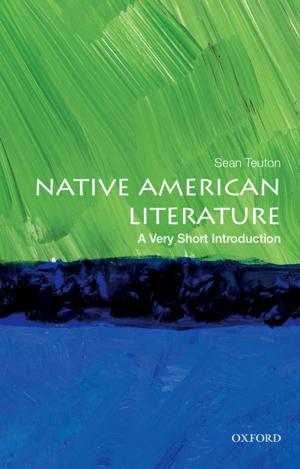 Cover of the book Native American Literature: A Very Short Introduction by Arthur R. Kroeber