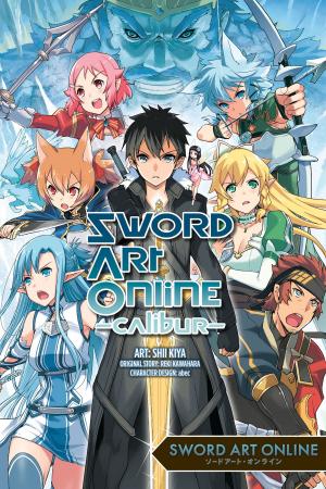 Book cover of Sword Art Online Calibur