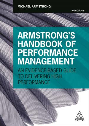 Book cover of Armstrong's Handbook of Performance Management