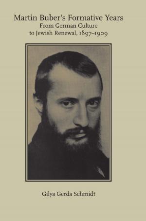 Cover of the book Martin Buber's Formative Years by Anca Rosu
