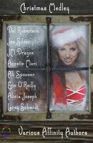 Cover of the book Christmas Medley by Renee Mackenzie, Julie Cannon, MJ Williamz, Lacey Schmidt, Carsen Taite, Barbara Ann Wright, Annette Mori, Jaycie Morrison, Stacy Reynolds, VK Powell, Yvette Murray, Del Robertson