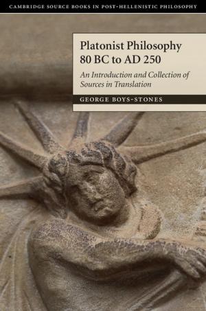 bigCover of the book Platonist Philosophy 80 BC to AD 250 by 