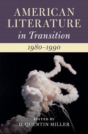 bigCover of the book American Literature in Transition, 1980–1990 by 