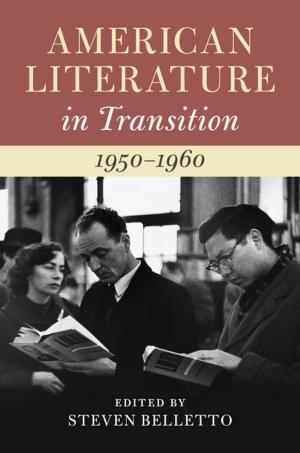 Cover of the book American Literature in Transition, 1950–1960 by Rick Iedema, Donella Piper, Marie Manidis