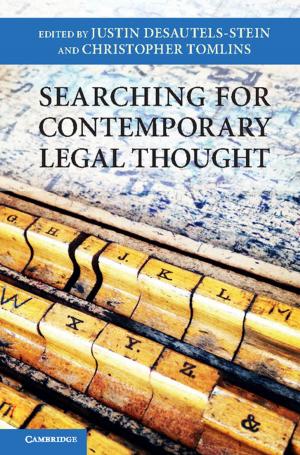 Cover of the book Searching for Contemporary Legal Thought by Cass R. Sunstein