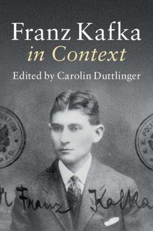 Cover of the book Franz Kafka in Context by Lisa S. Nelson