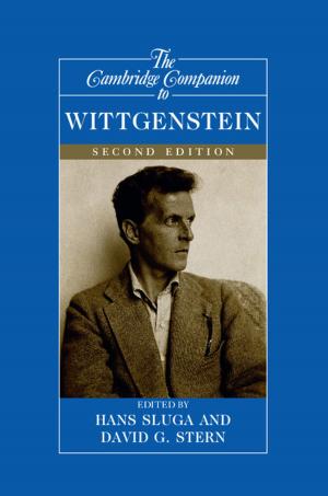 Cover of the book The Cambridge Companion to Wittgenstein by G. J. Tallents
