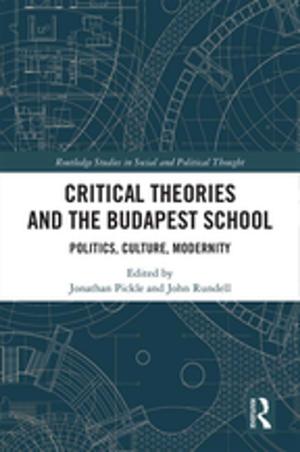 Cover of the book Critical Theories and the Budapest School by Piera Aulagnier