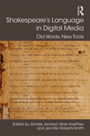 Cover of the book Shakespeare's Language in Digital Media by John Bradshaw