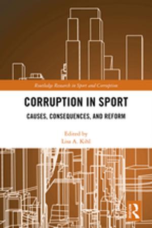 Cover of the book Corruption in Sport by Dr David H Hargreaves, David Hargreaves