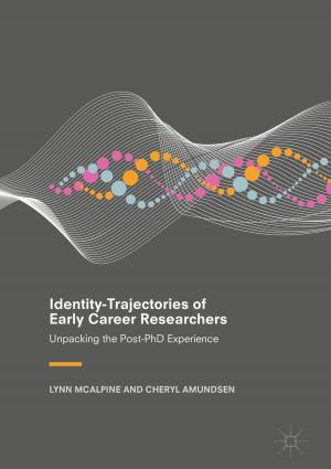 Cover of the book Identity-Trajectories of Early Career Researchers by C. Skelcher, Helen Sullivan, S. Jeffares