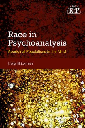Book cover of Race in Psychoanalysis