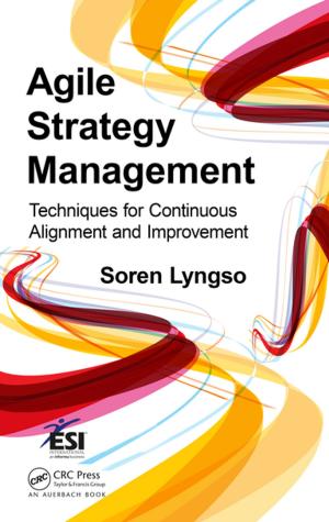 Cover of the book Agile Strategy Management by Prabhakar S. Naidu