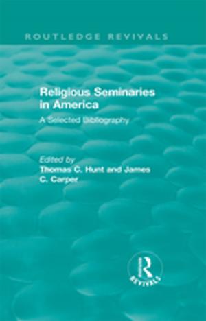 Cover of the book Religious Seminaries in America (1989) by J. H. Shennan