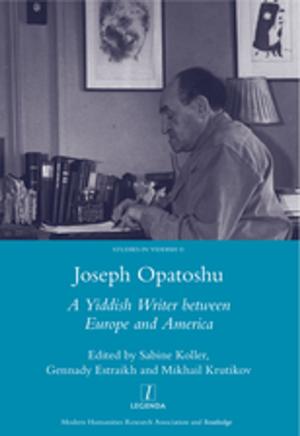 Cover of the book Joseph Opatoshu by Håkan Karlsson, Tomás Diez Acosta
