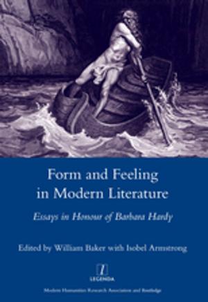 Book cover of Form and Feeling in Modern Literature