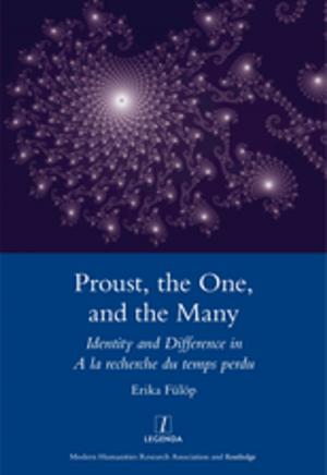 Cover of the book Proust, the One, and the Many by Harriet E. Margolis