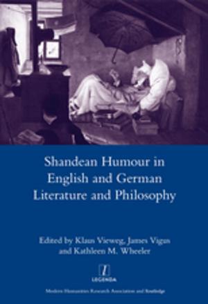 Cover of the book Shandean Humour in English and German Literature and Philosophy by Michael J. Shapiro