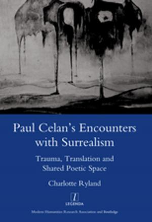 Book cover of Paul Celan's Encounters with Surrealism