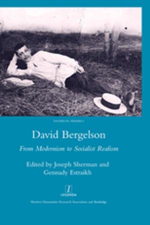 Cover of the book David Bergelson by Barbara R. Blackburn, Bradley S. Witzel